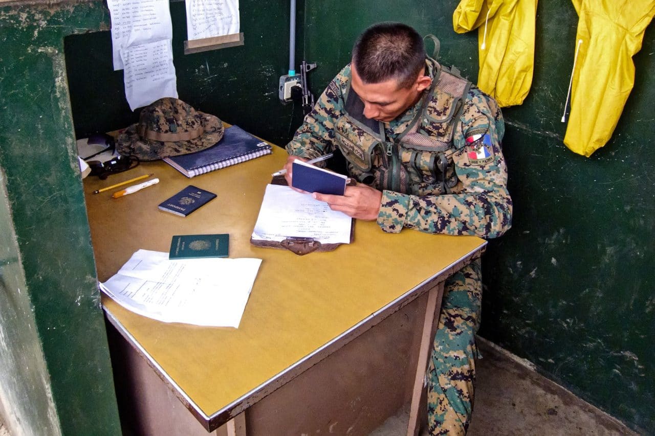 Darien Gap Checkpoint Panama