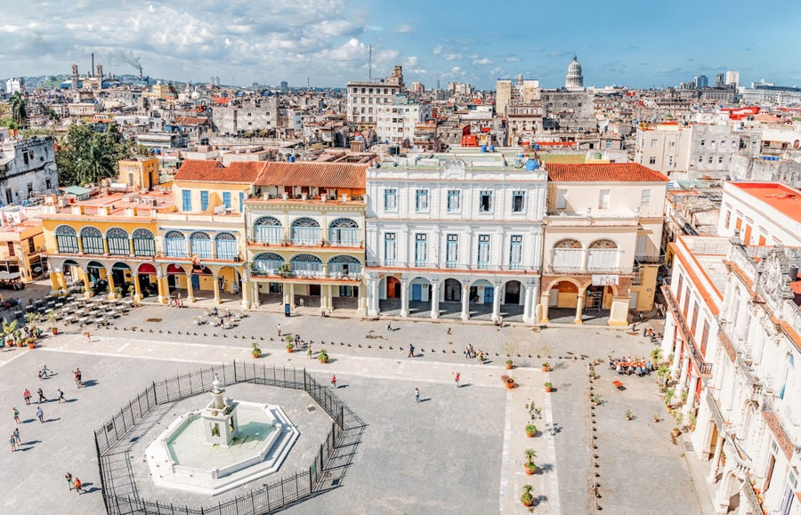 Plaza Vieja in Old Havana